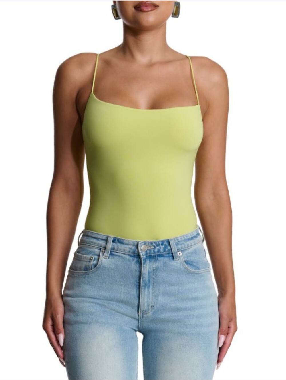 Naked Wardrobe Naked Camisole Thong Bodysuit